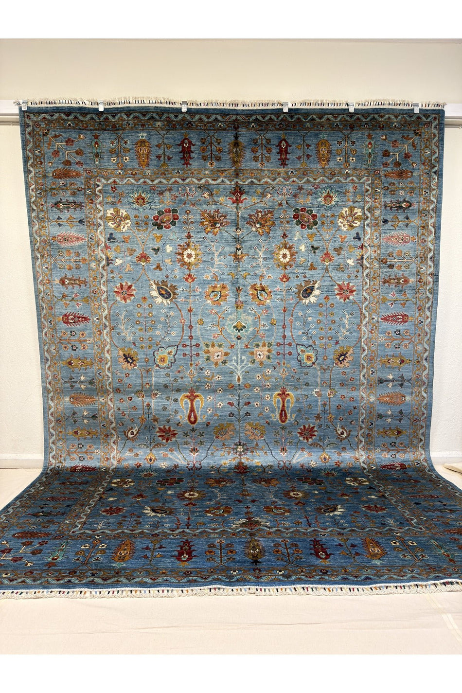 Afgan Rug Hand-Woven 100% Wool Natural Dye Elsanat Eseri with Harika SULTANI Design - MALLTURK
