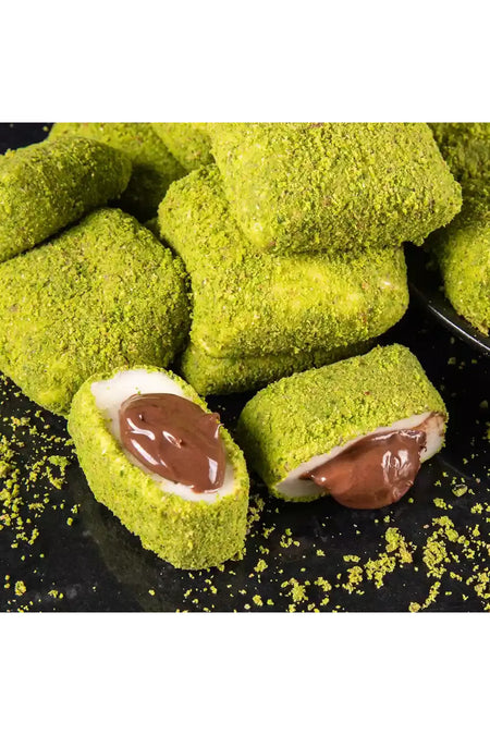 Pirsefa Pistachio Chocolate bohca Turkish Delight 400 g kutu - MALLTURK