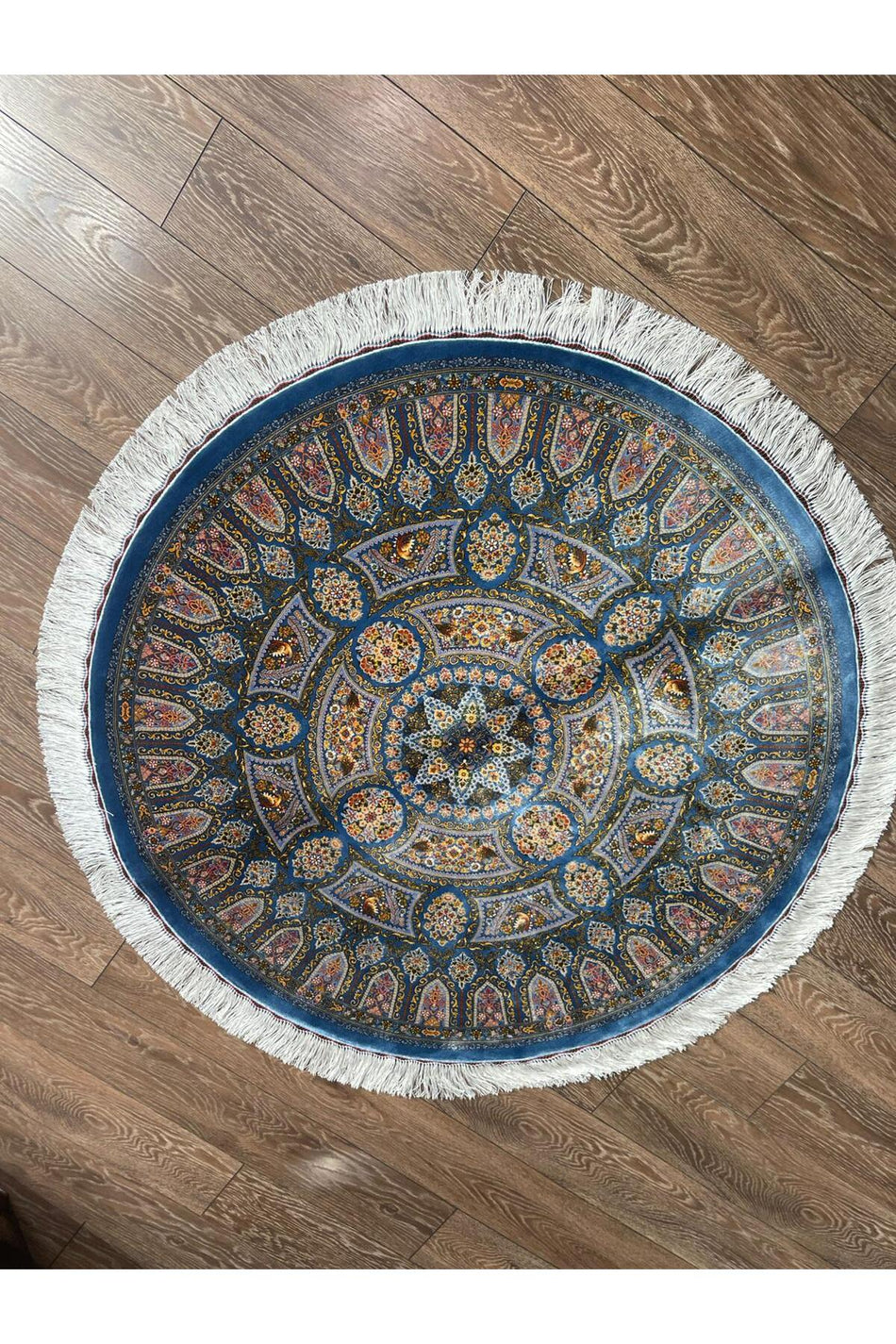 Rustikev Iranian Silk Rug