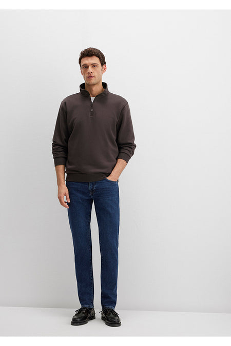 Mavi Milan Street Dark Mavi Denim Jeans 0081088524 - MALLTURK