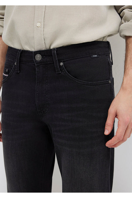 Mavi Hunter Premium Dark Grey Smoke Jeans 0020218775 - MALLTURK