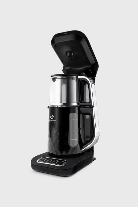 Karaca Robotea Pro Quartz 4 in 1 Talking Tea Maker Black Chrome - MALLTURK