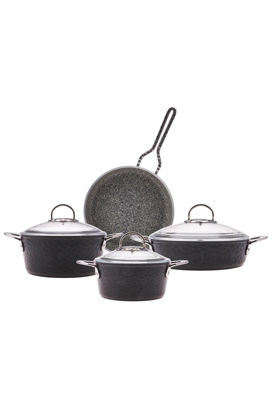 Emsan Nostalji 7 Piece Granite Cookware Set - MALLTURK