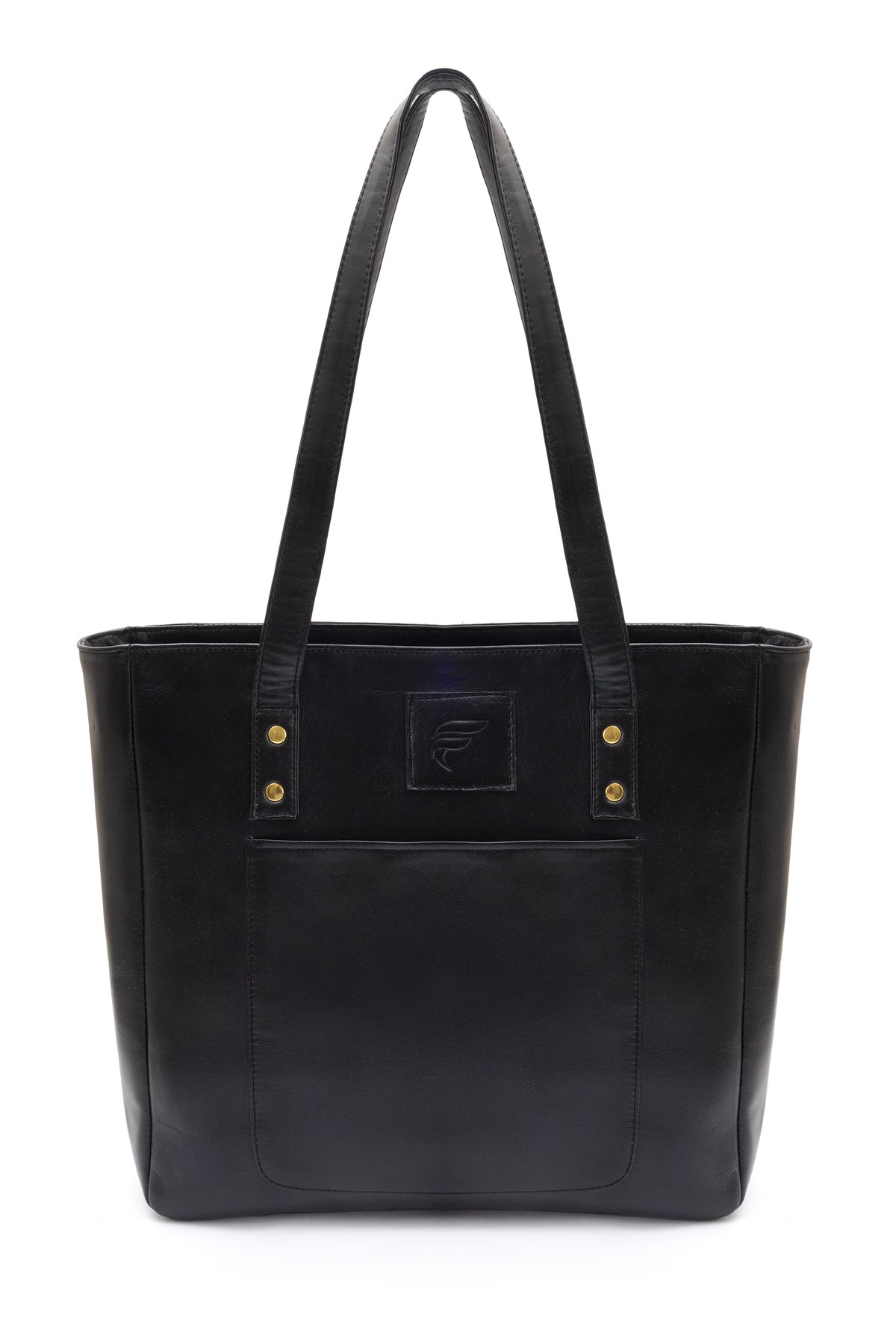 Fubileather Genuine Leather Medium Tote Bag Shoulder and Arm Bag