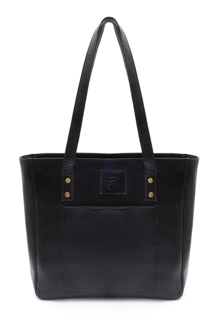 Fubileather Genuine Leather Medium Tote Bag Shoulder and Arm Bag