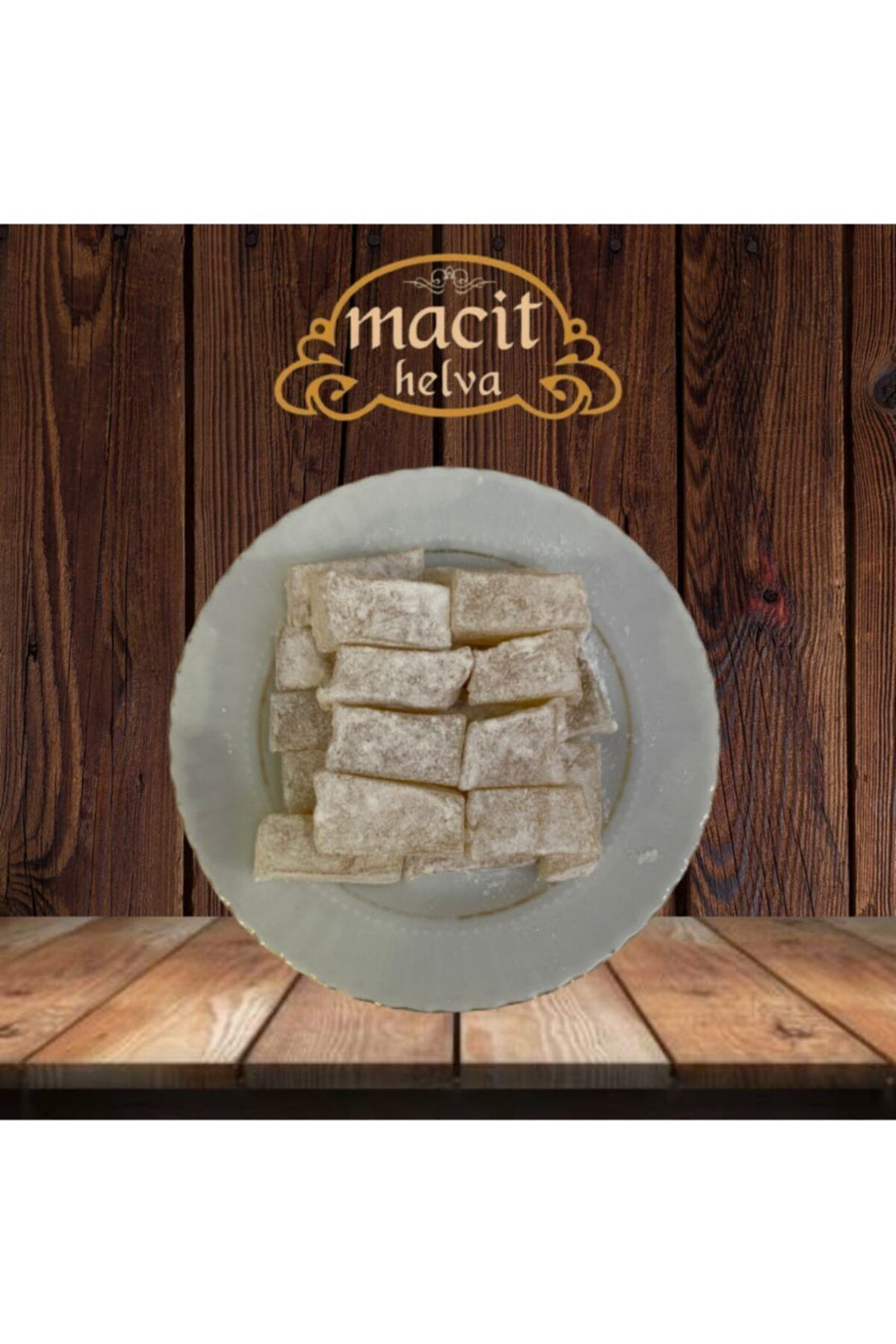 inebolu macit helva Plain Turkish Delight 1 kg - MALLTURK