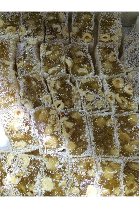 Necim Oksuz Lokum- Cezerye necim oksuz Extra Hazelnut Turkish Delight 500 g - MALLTURK