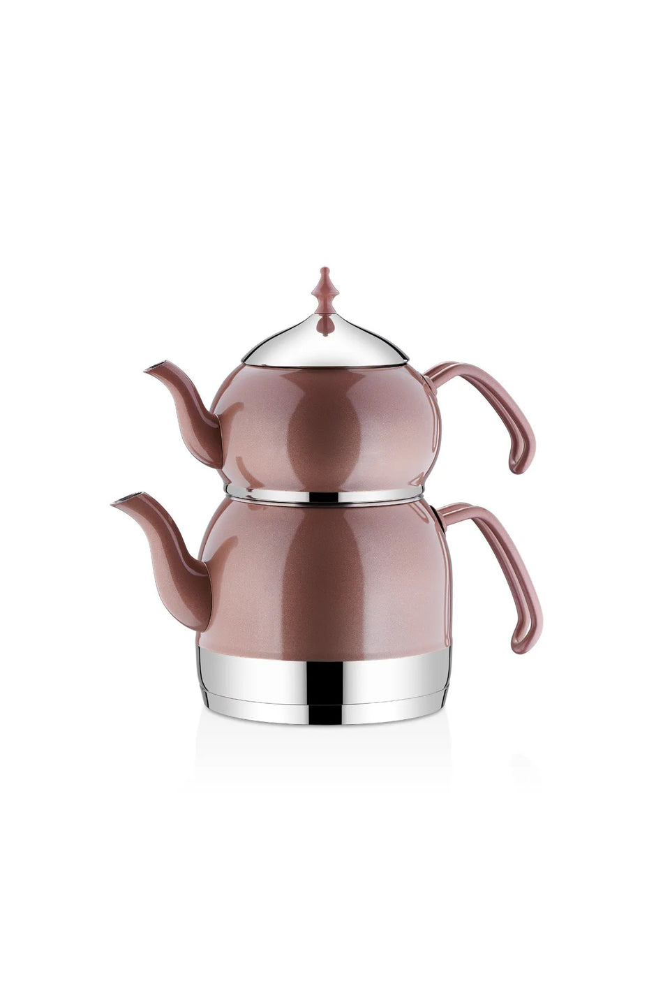 KORKMAZ Rena Rosegold Teapot Set 2.4 lt A226-02 - MALLTURK