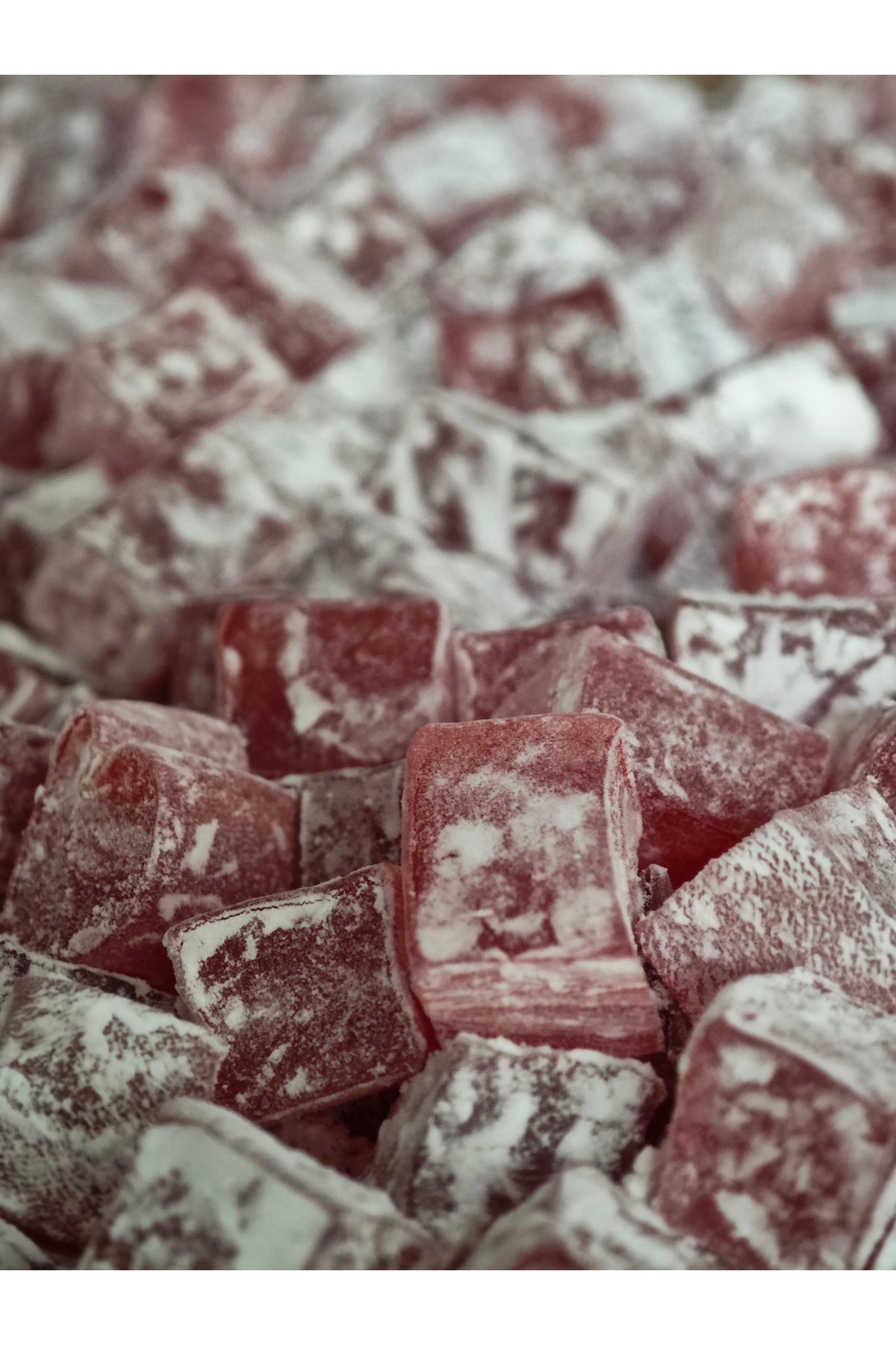 Ertokus Efendi isparta Rose Flavored Mini Turkish Delight Double Roasted 100 Beet Sugar 250 g - MALLTURK