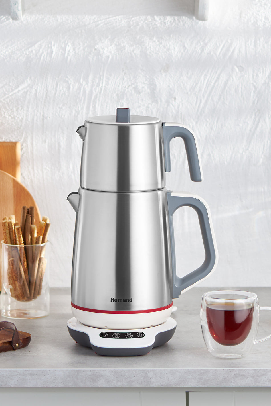 HOMEND Royaltea 1709h Talking Tea Maker (TOUCHSCREEN BASE) - MALLTURK