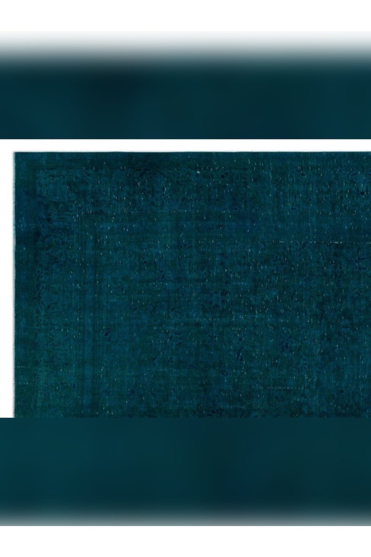 Apex Rug Distressed Vintage Rug XLarge Hand-Woven Natural Turquoise 24574 300 x 402 cm - MALLTURK