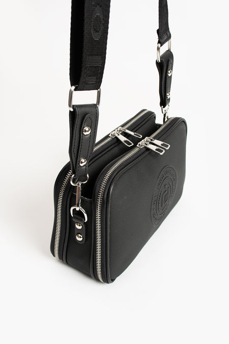 Just Polo Black Women's Shoulder & Messenger Bag Mink Coffe - MALLTURK