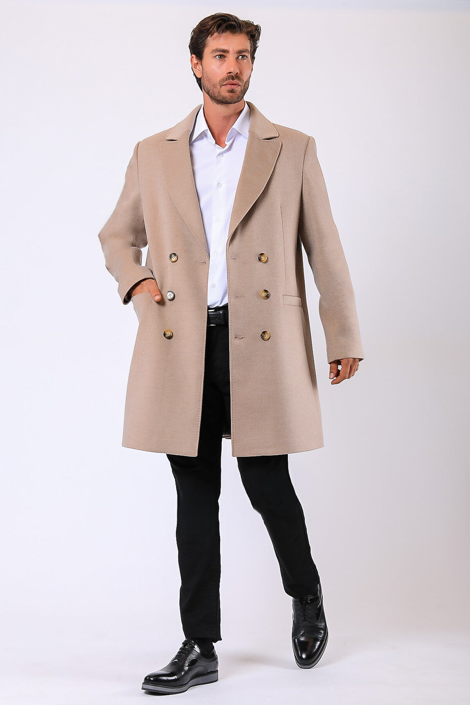 Leren Club Beige kasjmierjas