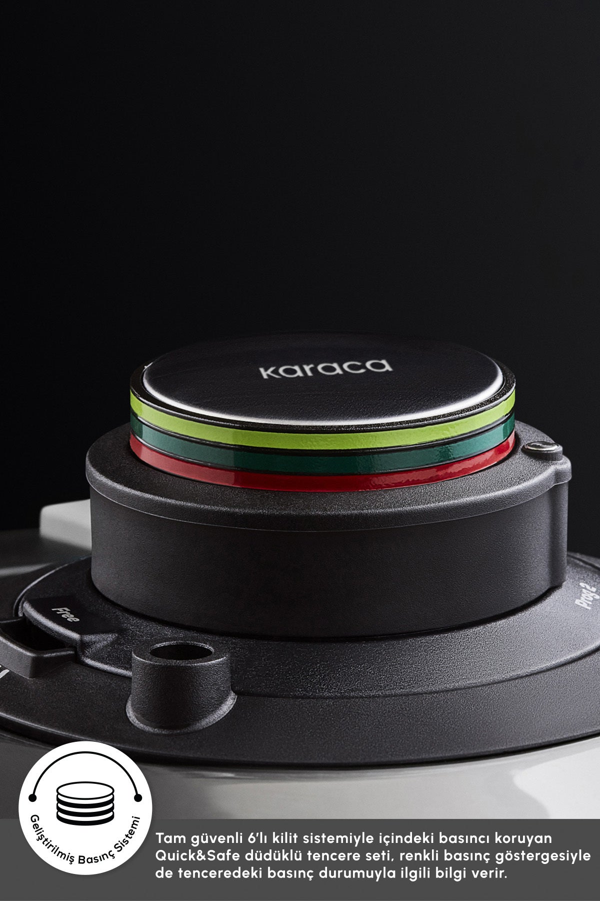 Karaca Quick And Safe induction Base Pressure Cooker Set 6+8 Lt - MALLTURK