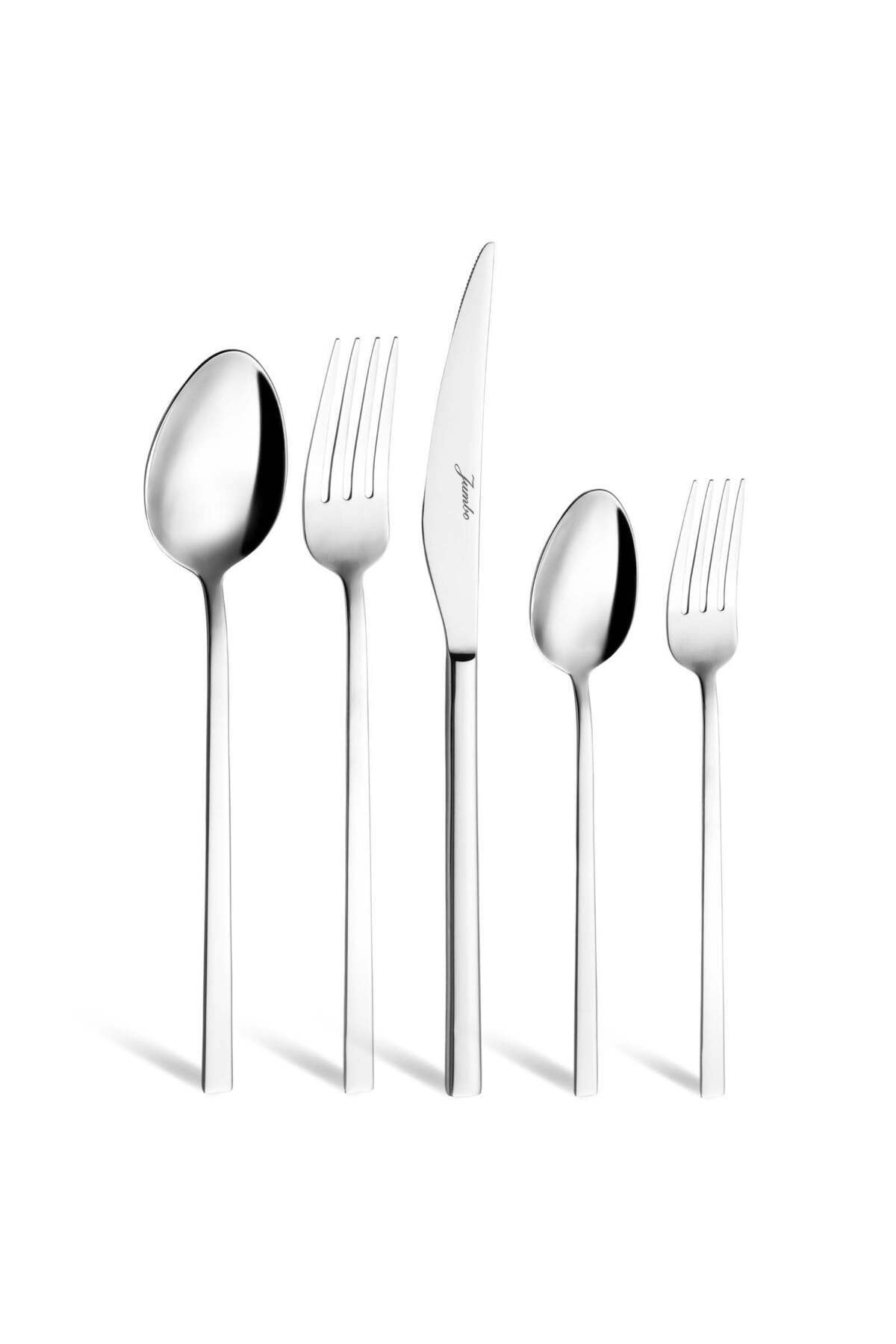 Jumbo 2401 60 Piece 12 Place Setting Flatware Set - MALLTURK