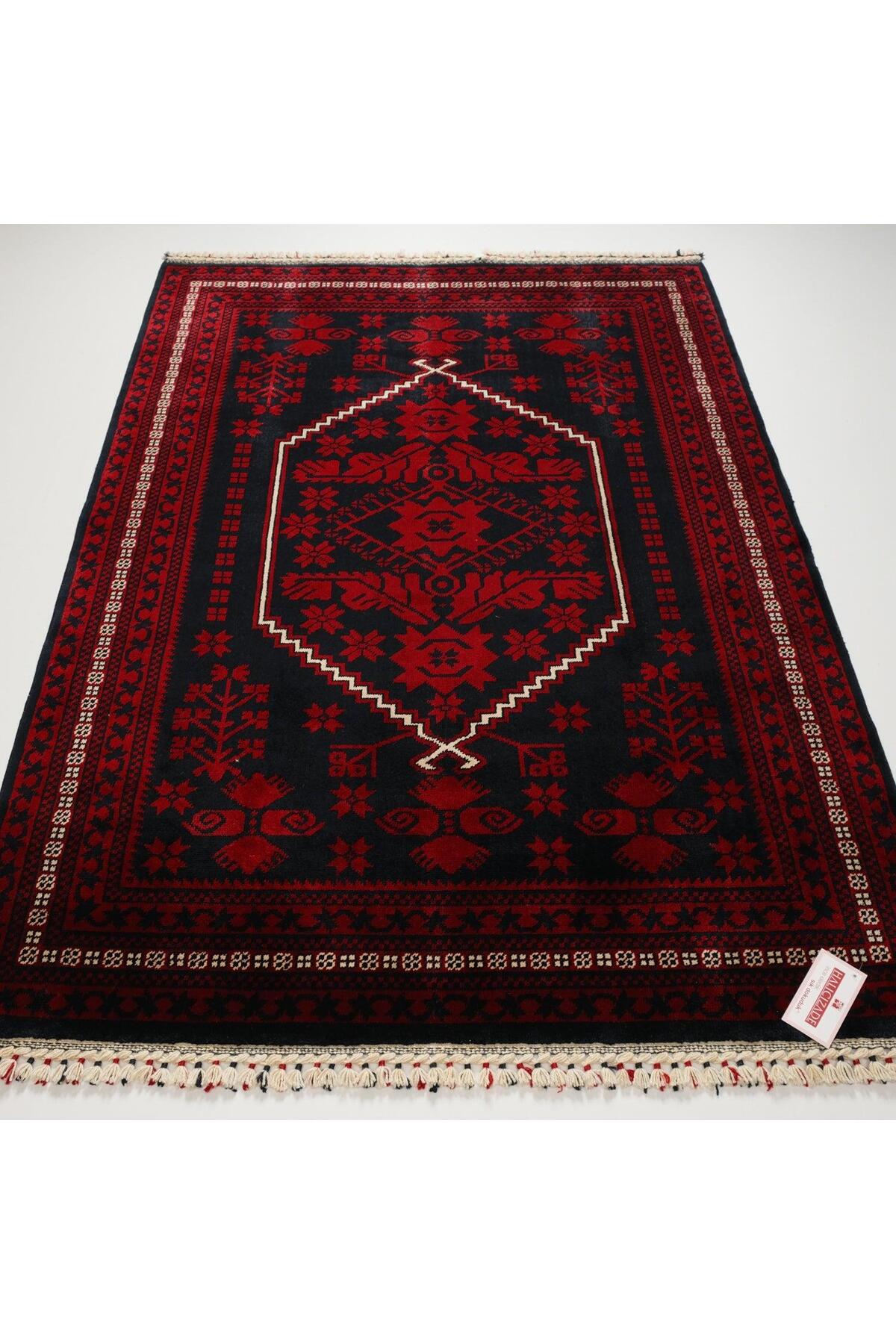 Eko Hali NOSTALGIA Yagcibedir Pattern Machine Woven Carpet - NOSTALGIA 956 Blue - MALLTURK