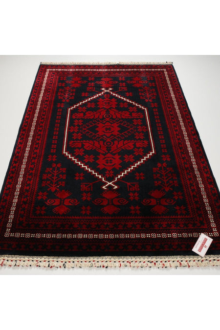 Eko Hali NOSTALGIA Yagcibedir Pattern Machine Woven Carpet - NOSTALGIA 956 Blue - MALLTURK