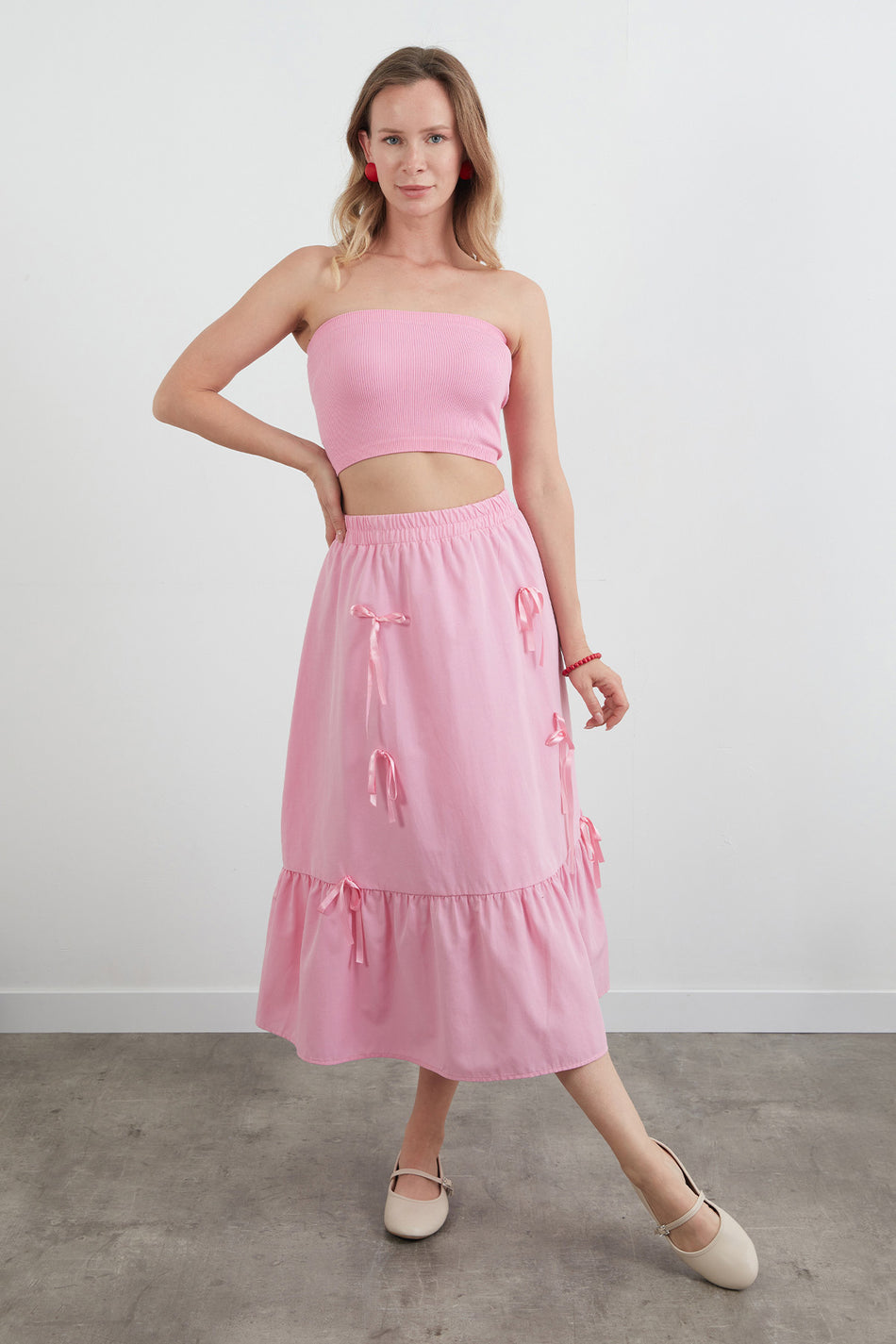 Ribbed Strapless Seamless Bustier