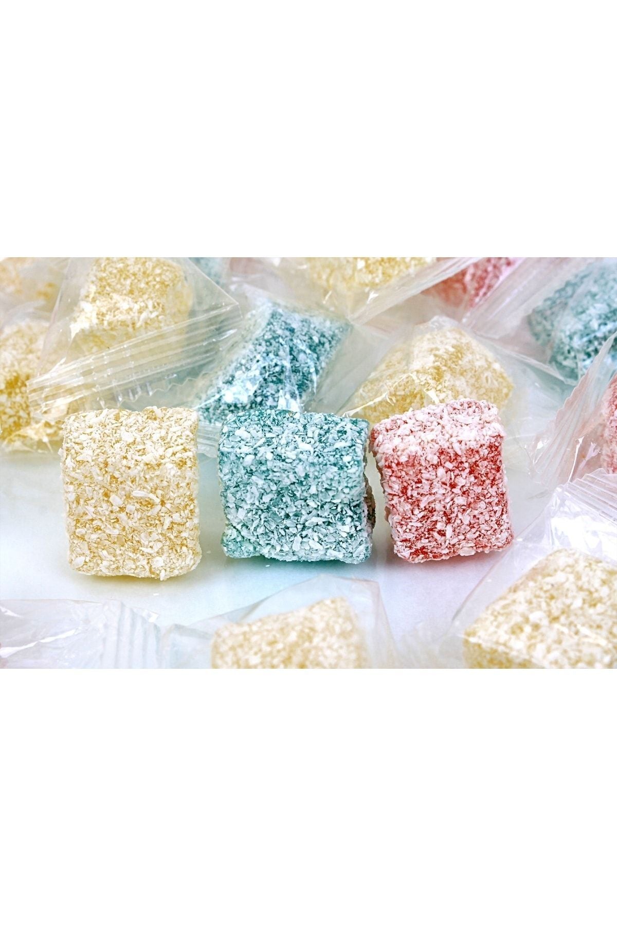 HANEZAN Assorted Flavored Turkish Delight 5 kg tek tek paketli - MALLTURK