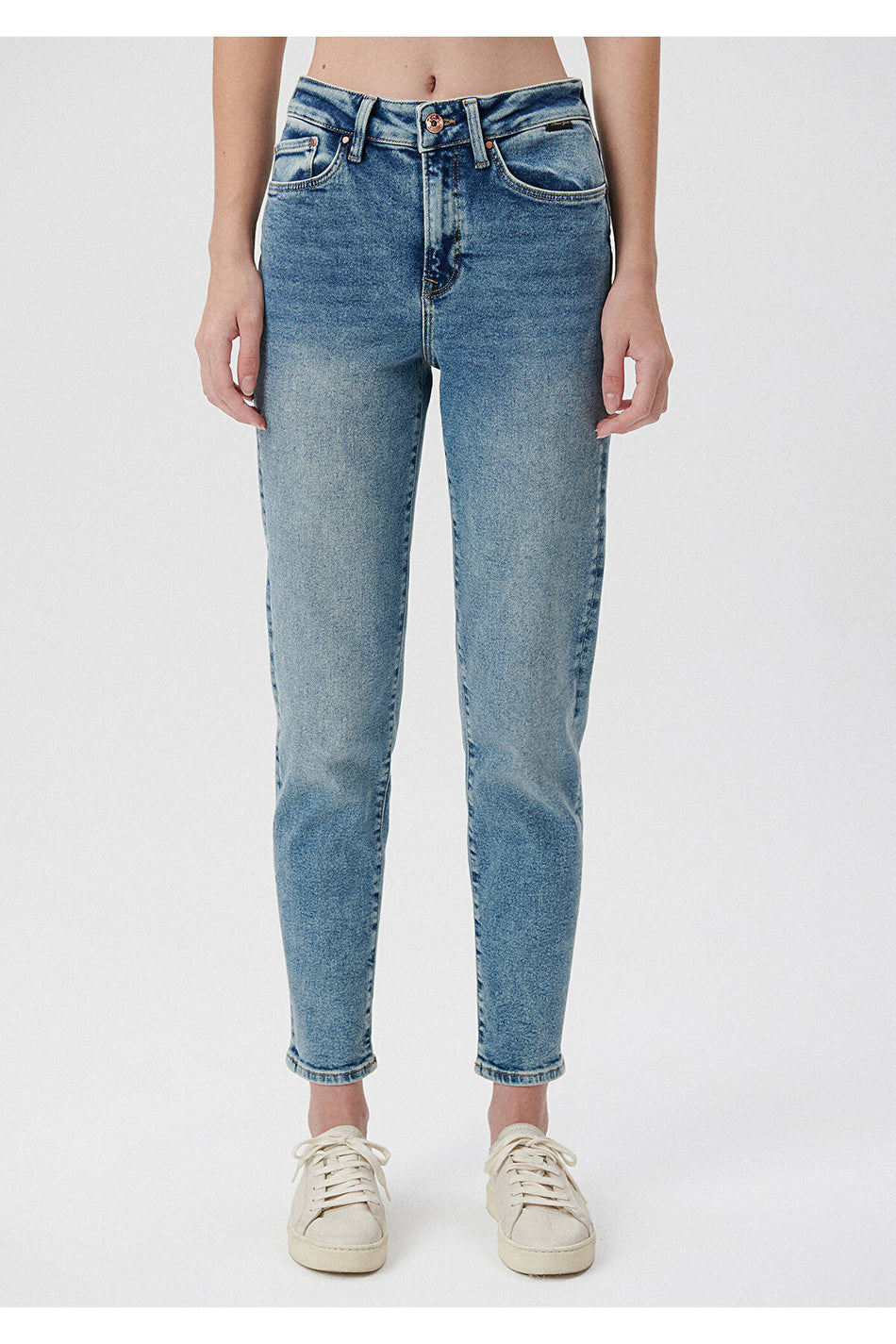 Mavi Cindy Shaded Gold Shape Jeans 100277-84421 - MALLTURK