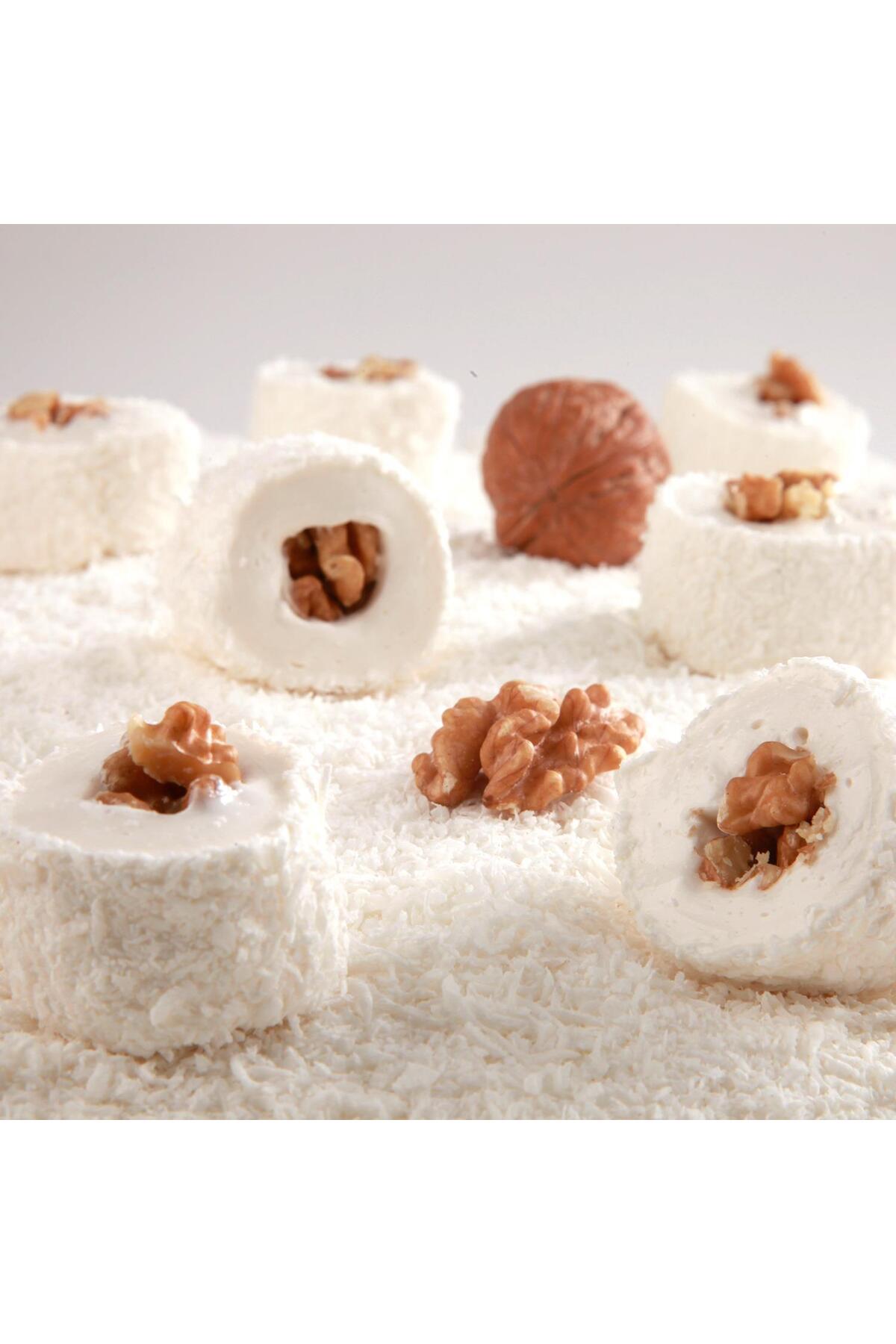 Lokum Atolyesi Sultan Style Walnut Rolled Turkish Delight 500g - MALLTURK