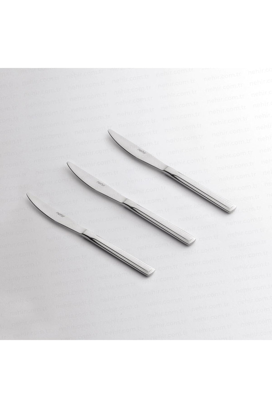 Nehir milano Plain 6li Dessert Knife - MALLTURK
