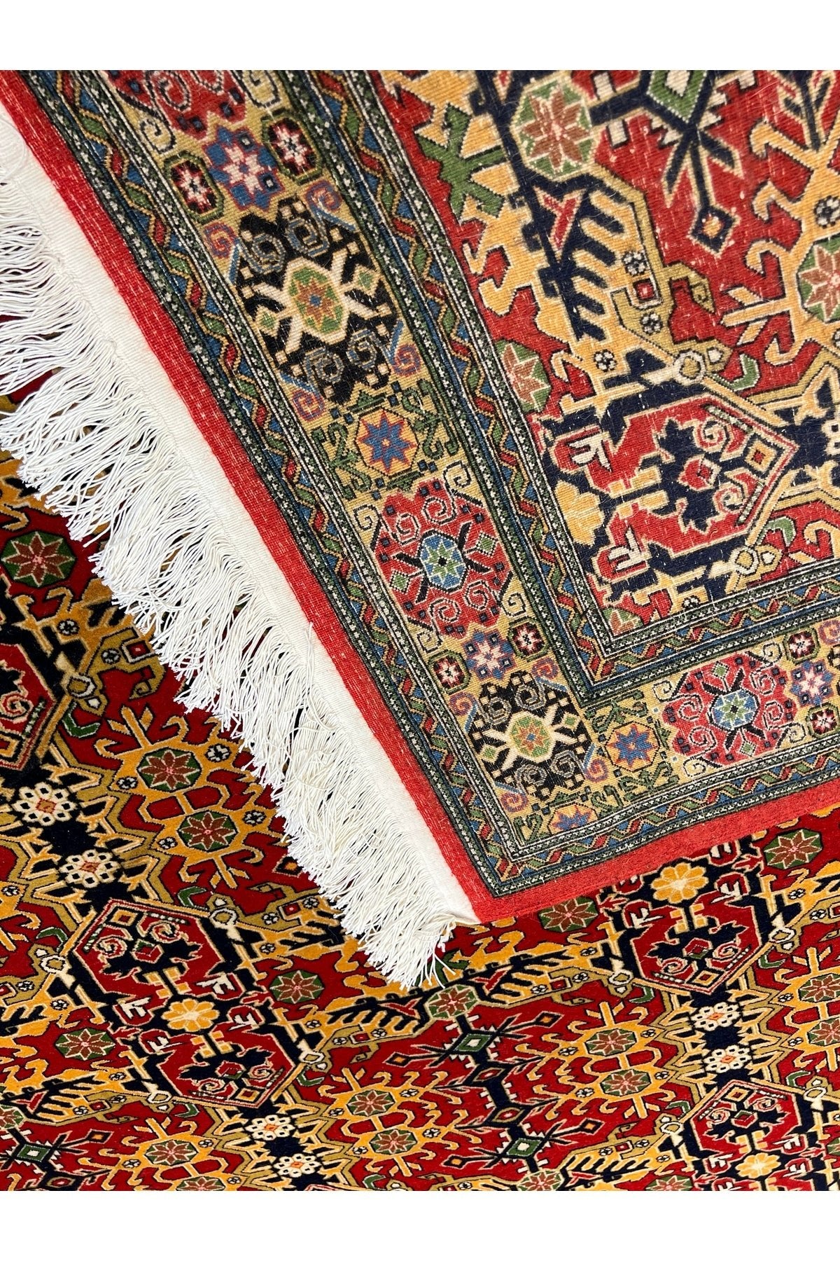 RD RAMAZAN DAG Hand Rug Art Hand-Woven Sumerbank Hereke Rug Sercuklu Design Size 300x200. - MALLTURK