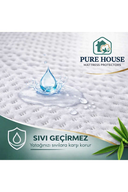 PureHouse Bedmora Morbido Aura Waterproof Bamboo Mattress Protector - MALLTURK