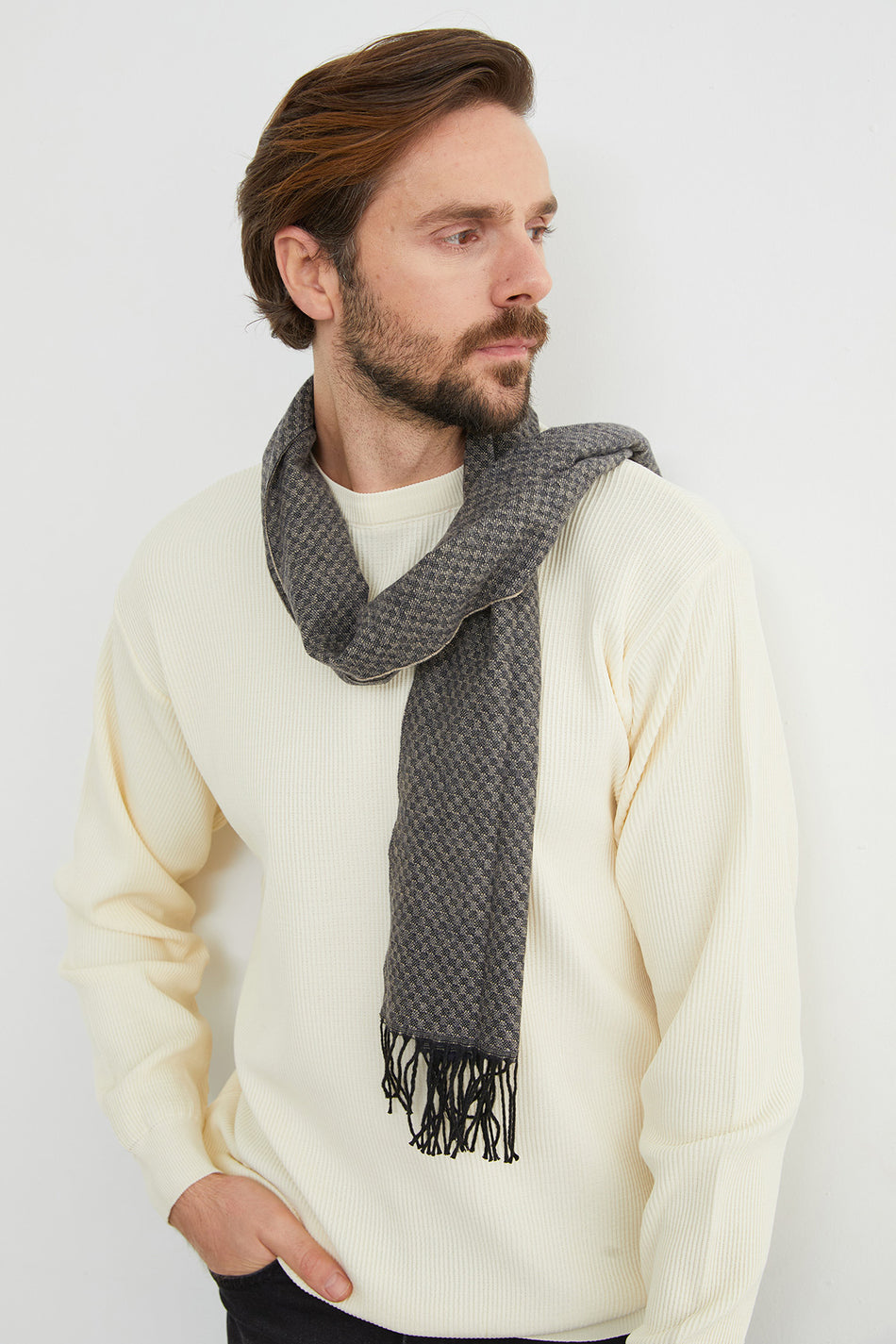 Basic Crew Neck Knitwear Sweater