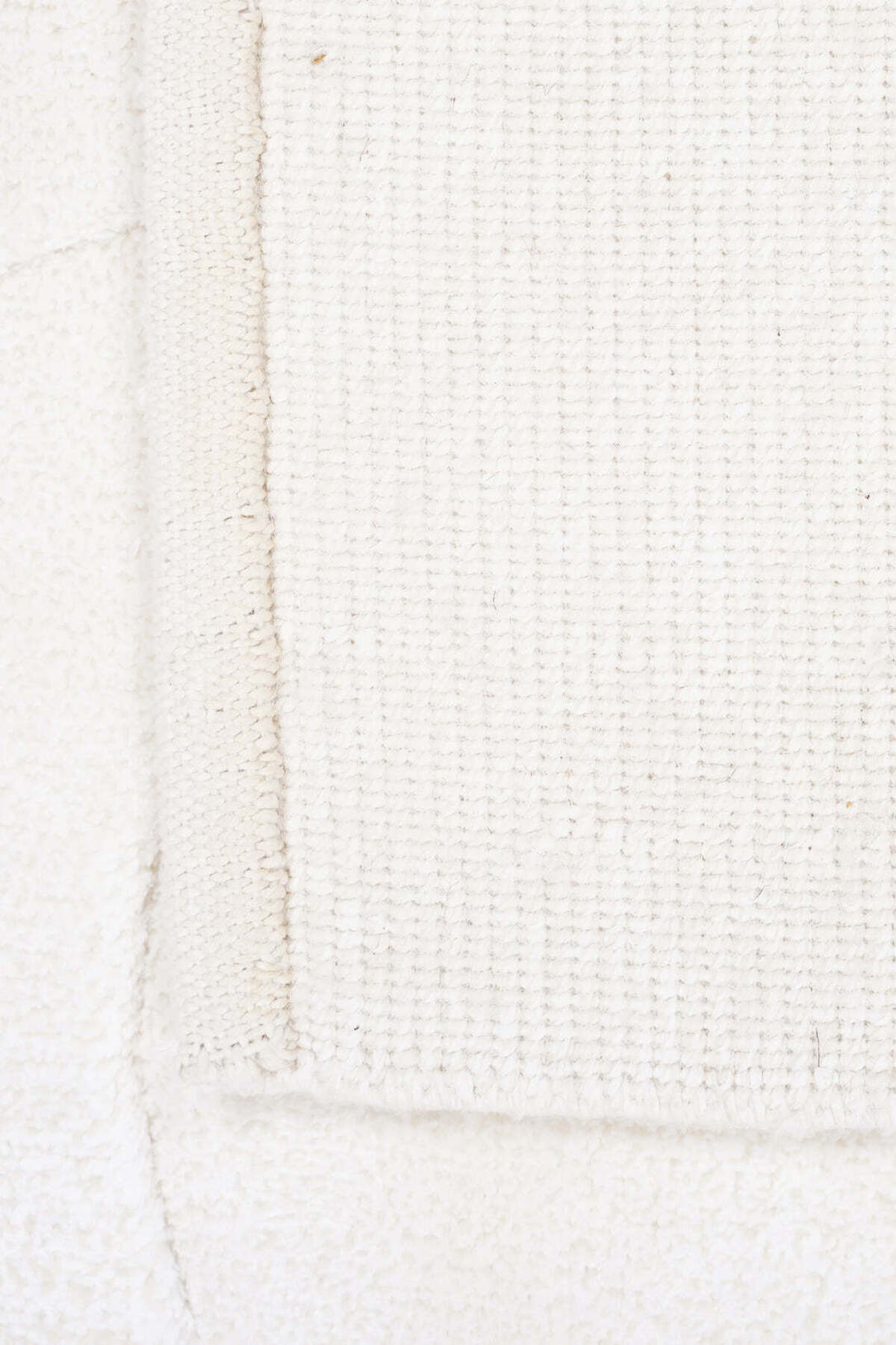 Naar Hali Nepal 3505 White Modern Handwoven Bamboo Carpet 120x180 - MALLTURK