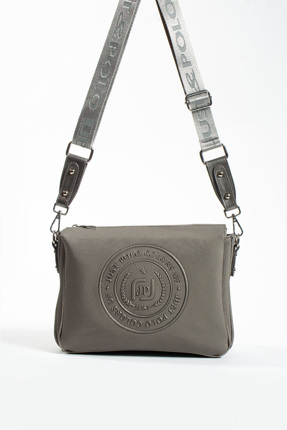 Just Polo Women's Shoulder and Messenger Bag, Mink Brown