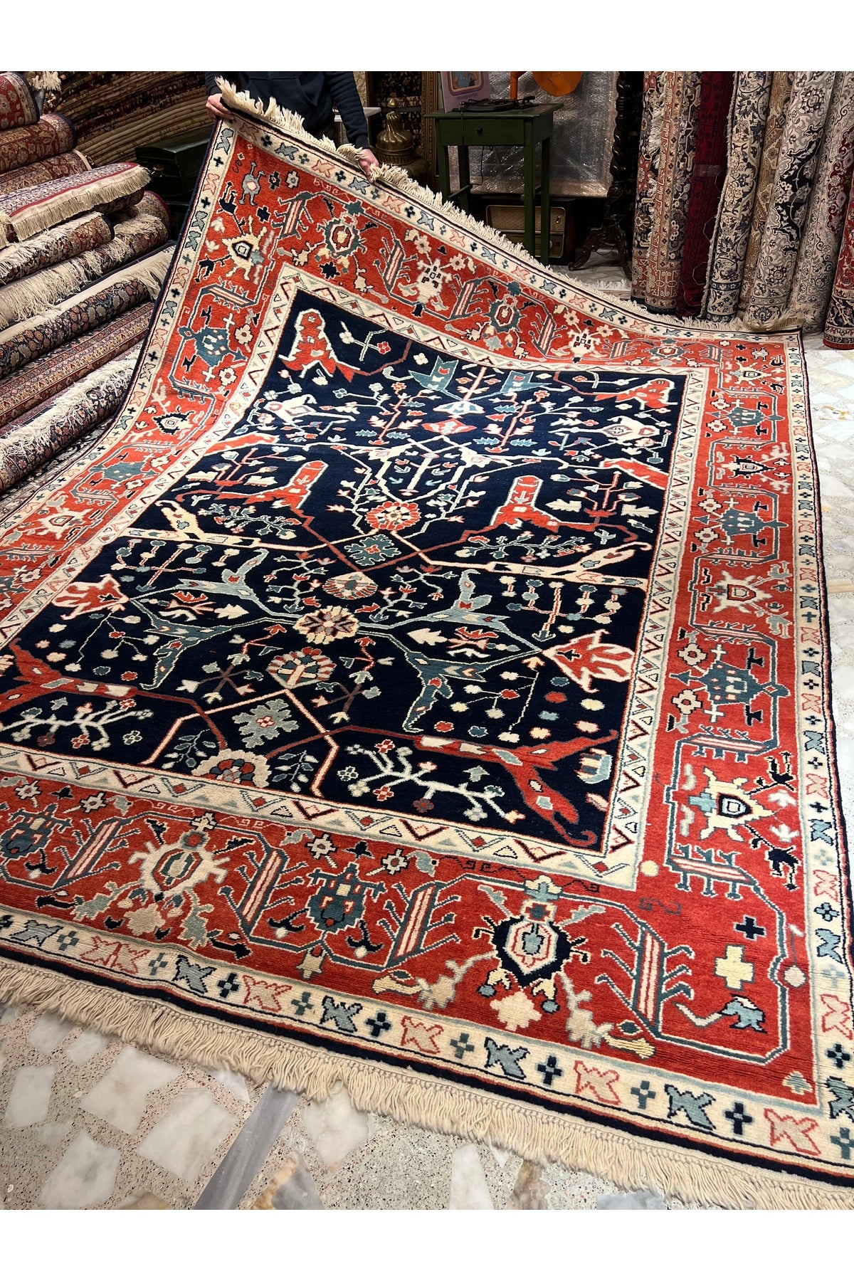 RD RAMAZAN DAG Hand Rug Art Hand-Woven Kula Rug Yune Wool Weave 9m2 - MALLTURK