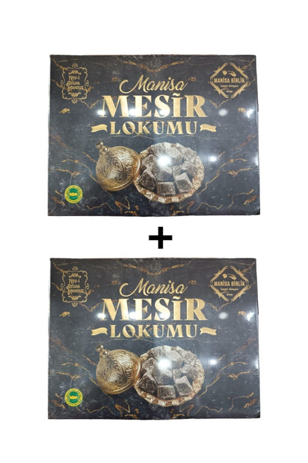 MANISA birlik mesir Turkish Delight 300 g 2 li set - MALLTURK