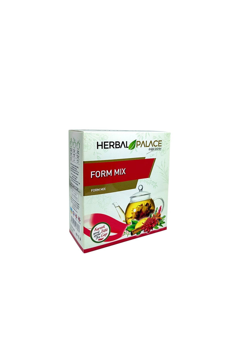 Herbal Palace Form Mix Blended Tea 40 Brews & 100% Herbal