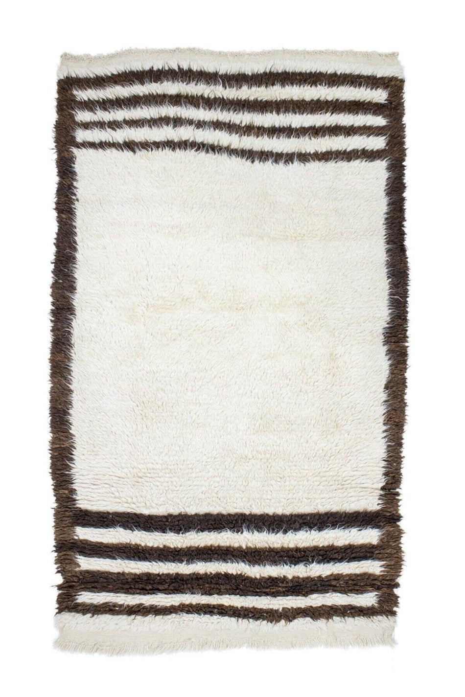 Soho Antiq Onat Vintage Primitive Patterned Tulle Rug 122x200 cm - MALLTURK