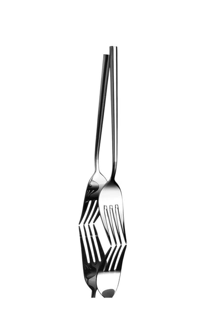 Nehir gloria 60 Piece Fork Spoon Set takimi 12 Place Setting Stainless Steel - MALLTURK