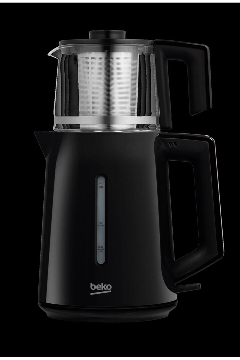 Beko BKK 2221 C 1.8 L Tea Maker, Black. - MALLTURK