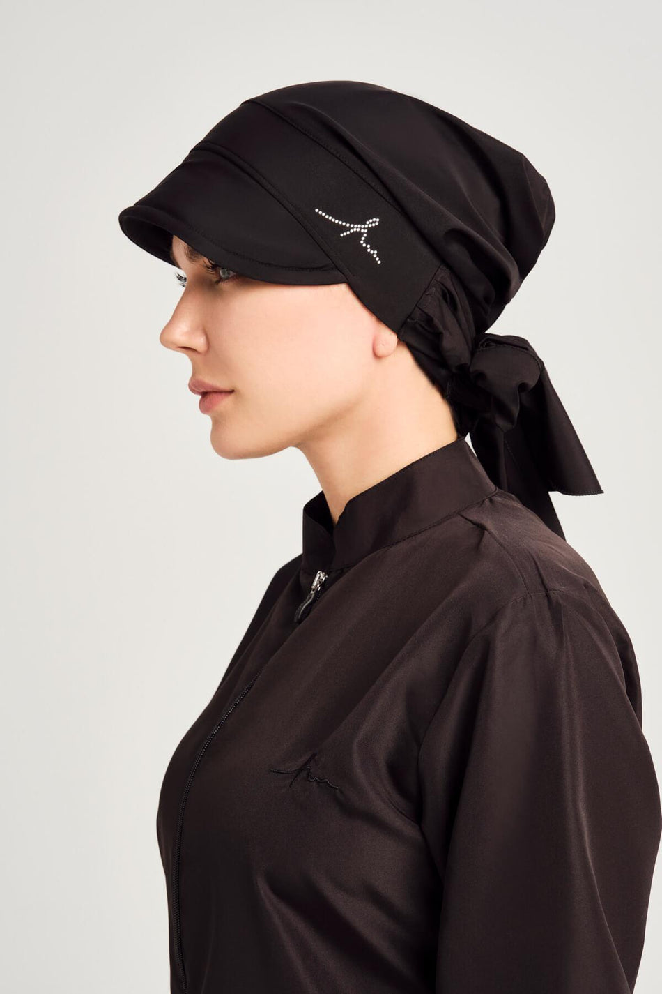 Hasema Signature Black Visor Swimming Cap 2234 - MALLTURK