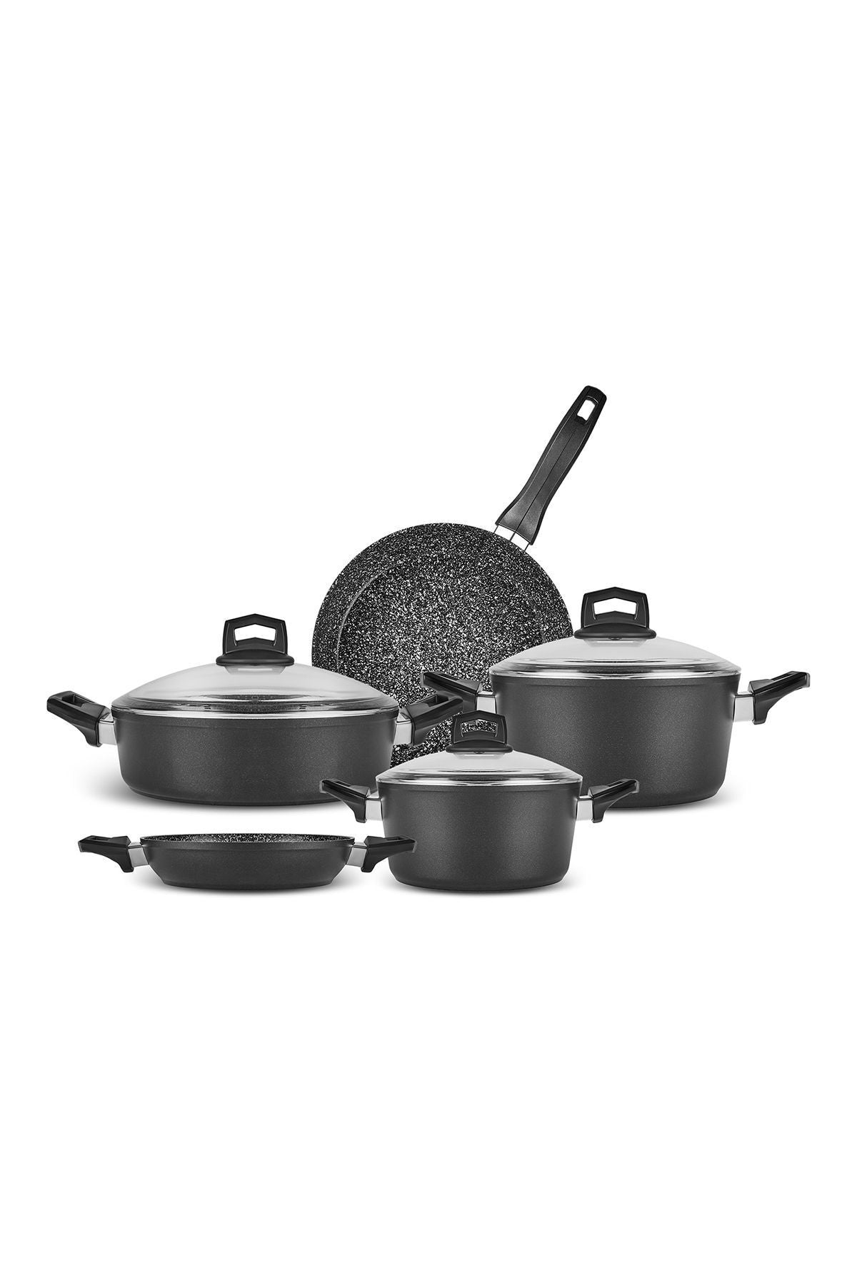 Karaca Biogranit Power New 8 Piece Cookware Set - MALLTURK