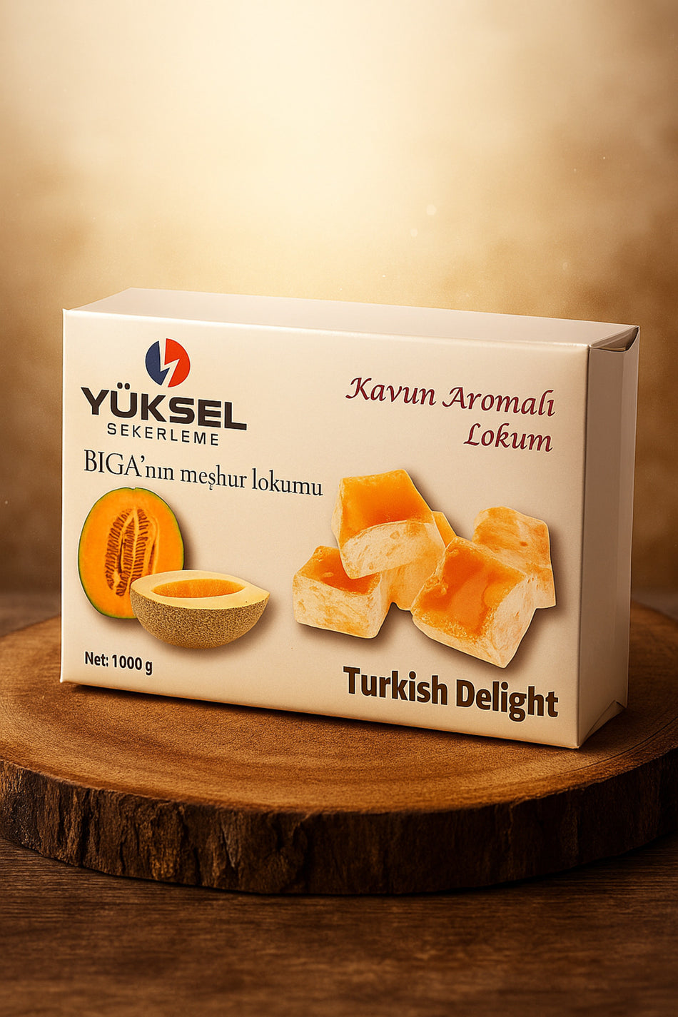 Yuksel kavunlu Turkish Delight - MALLTURK