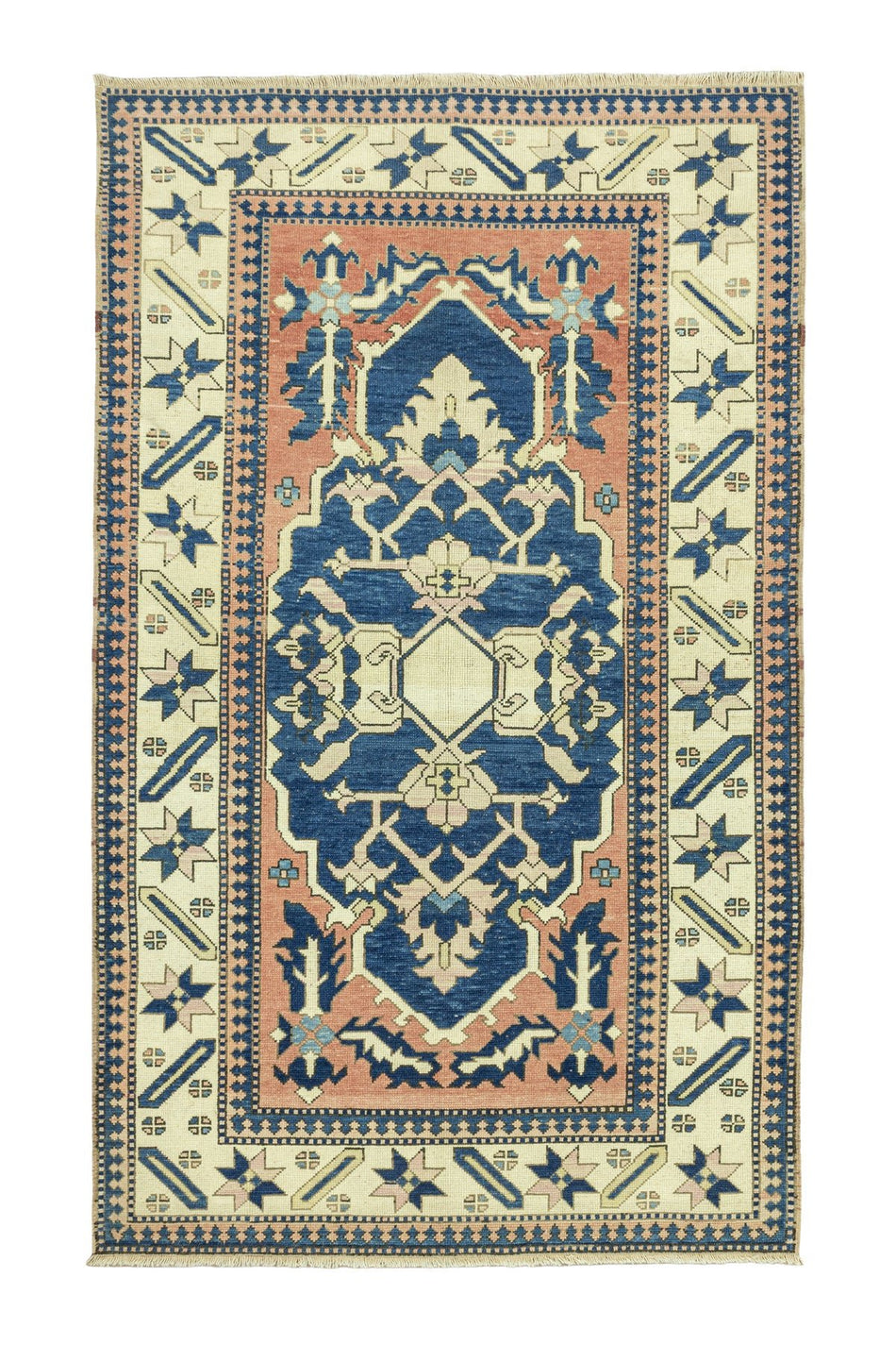 Soho Antiq Lirhan Rustic Design Wool Carpet 161x264 cm - MALLTURK