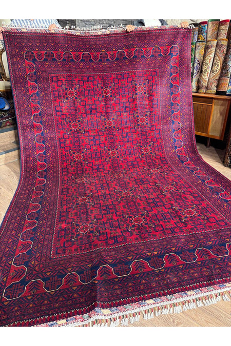 Rustikev AFGAN BILICIK Rug 202X313CM Wool Hand-Woven Base Rug - MALLTURK