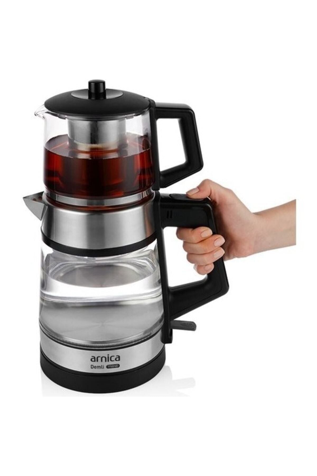 Arnica Demli iH33250 Glass-Bodied Tea Maker - MALLTURK
