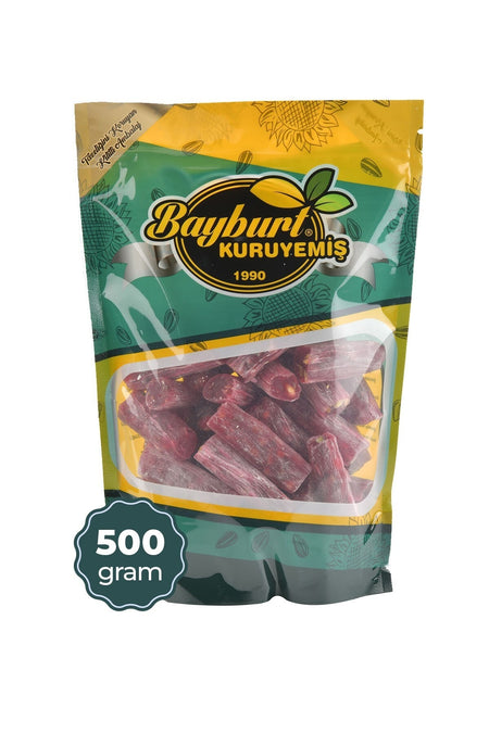 Bayburt Kuruyemis Pomegranate Flavored Pistachio fitil Turkish Delight 500 g - MALLTURK