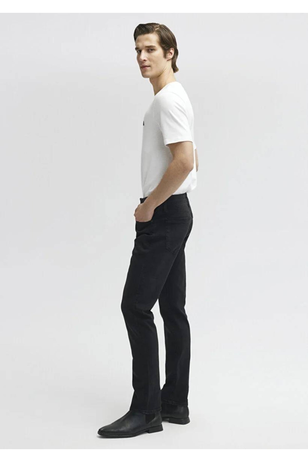 Mavi Marcus Black Anthracite Jeans 0035184332 - MALLTURK