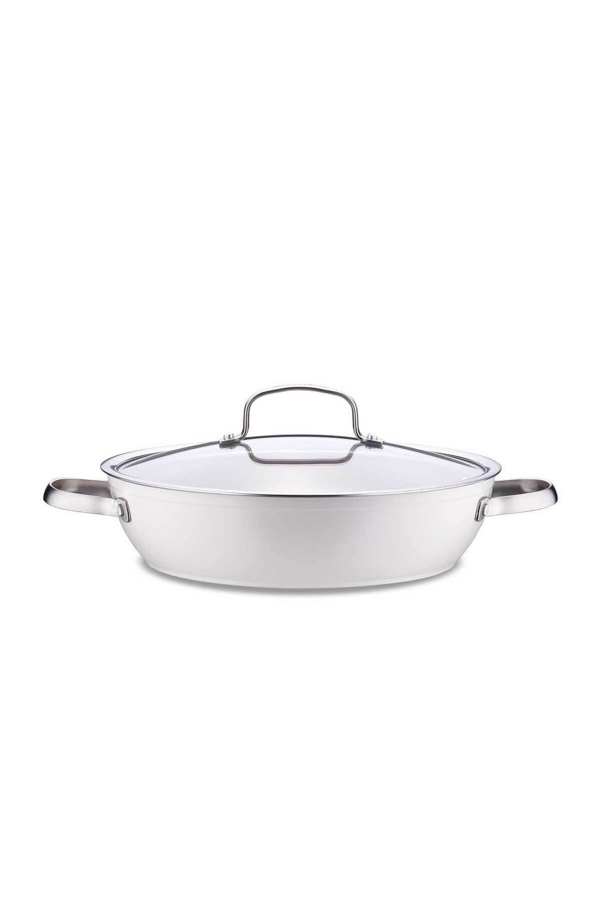 KORKMAZ Nea Sera Vanilya Shallow Pot