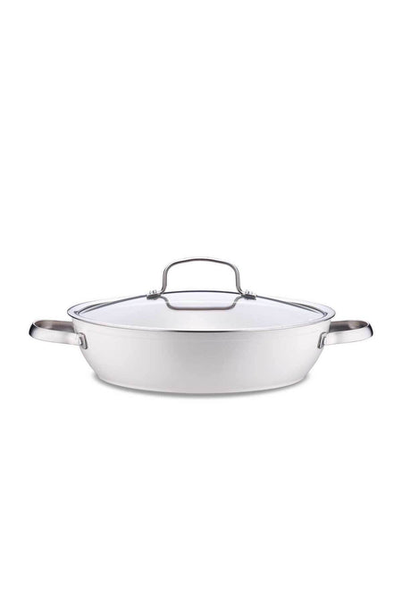 KORKMAZ Nea Sera Vanilya Shallow Pot
