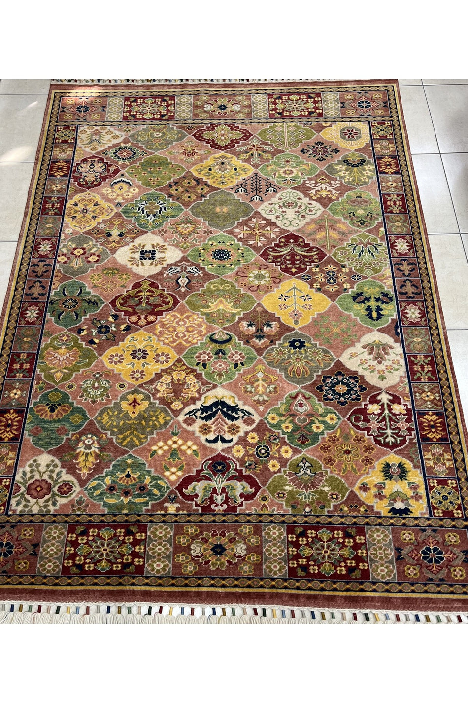 Yorem Carpets HANDWOVEN CARPETS, Wool, Multicolored - MALLTURK