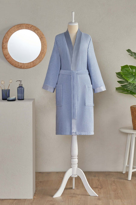 Ozdilek Floretta Basic Kimono Bathrobe - MALLTURK