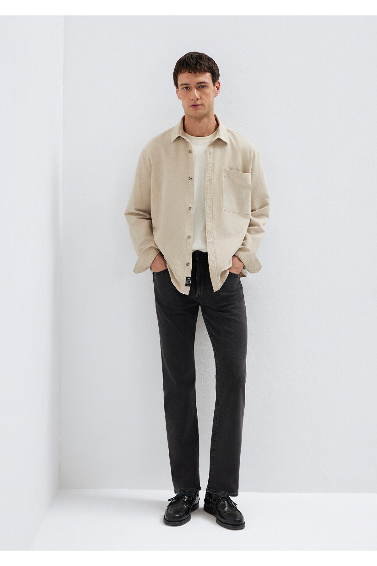 Mavi 177 Dark Grey Comfort Smoke Jeans 0017734787 - MALLTURK